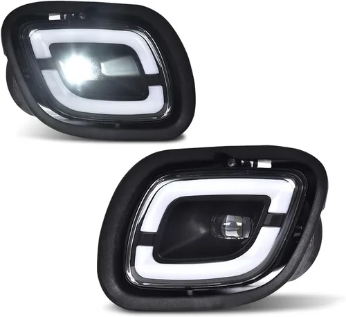 Vista 18 de PIT66 Luces antiniebla para parachoques delantero, compatibles con Jeep Grand Cherokee 2005-2010/Jeep Commander 2006-2010 izquierda/derecha