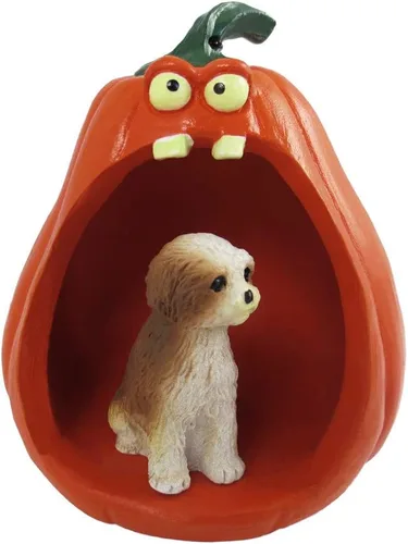 Vista 7 de Conversation Concepts Figura de Corgi galés de Halloween y calabaza Welsh Corgi Pembroke