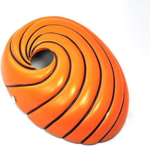 Vista 2 de Tobi - Máscara para Obito Uchiha de GFK para accesorios Akatsuki color amarillo