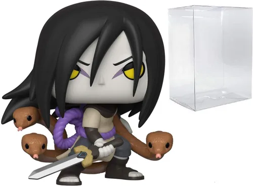 Vista 8 de Naruto Shippuden - Orochimaru Funko Pop! Figura de vinilo (incluye funda protectora compatible con POP Box)