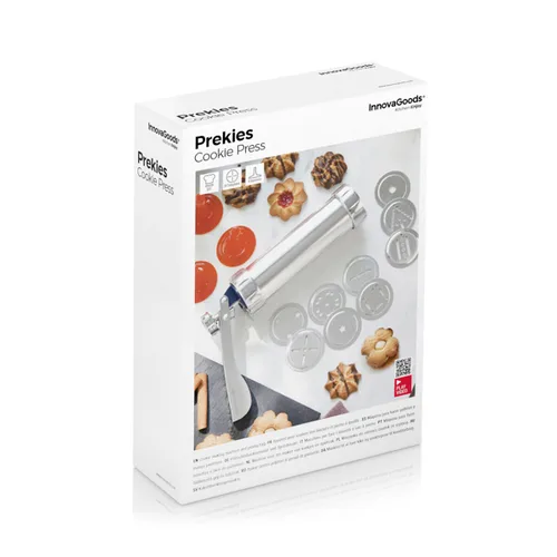 Vista 12 de Máquina para Hacer Galletas y Manga Pastelera 2 en 1 Prekies InnovaGoods