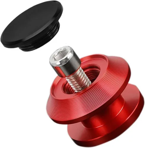 Vista 3 de TCHAU Basculante para Yamaha FZ 6S FZ 6 S 1998 1999 2000 2001 2002-2010 Carretes de basculante de motocicleta Carretes de soporte trasero Tornillos