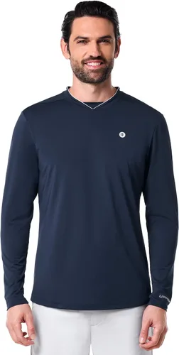 Vista 2 de Coolibar Camiseta de manga larga con protección solar UPF 50+ para hombre