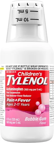 Vista 2 de Children's Tylenol - Medicina de suspensión oral, medicina líquida para niños, alivio del dolor y reductor de fiebre para síntomas de resfriado +