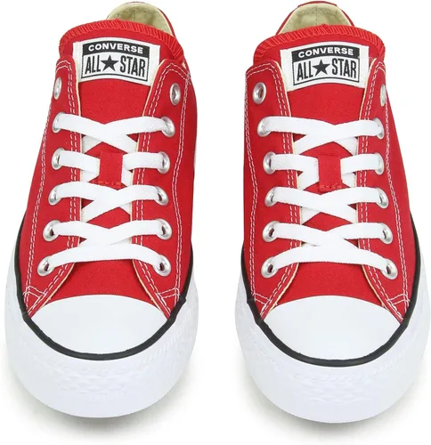 Vista 3 de Converse Chuck Taylor All Star High Top, 8.5 Hombres 10.5 Mujeres, Rojo, Rojo