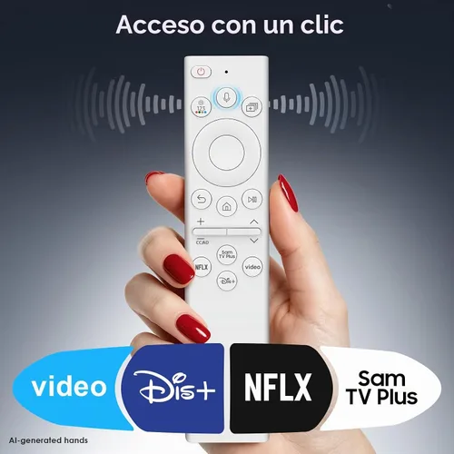 Vista 3 de Reemplazo para control remoto por voz Samsung Frame Smart TV