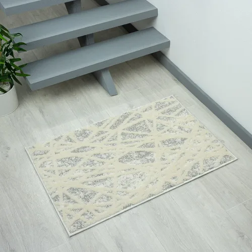 Vista 15 de LUXE WEAVERS Alfombra geométrica de 2 x 3 pulgadas, diseño geométrico de líneas abstractas modernas