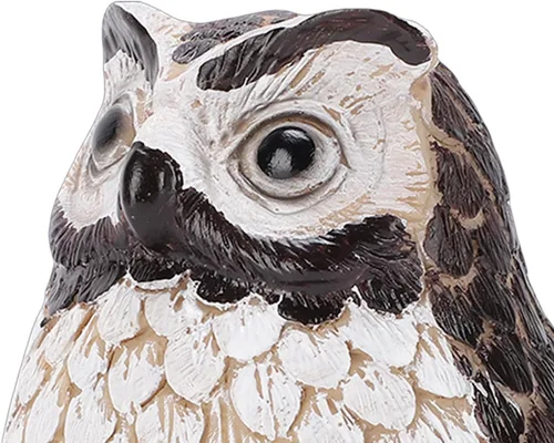 Vista 9 de Faux Owl Hide a Key Outdoor, Resin Water Proof Spare Key Hider Lock Box, Outdoor Hidden KeyHolder Safe Secret Hiding Spot Decorative Garden Statue