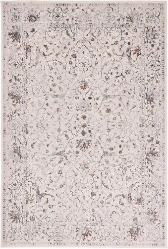 Vista 3 de SAFAVIEH Noble Collection - Alfombra de área de 5 pies 1 pulgada x 7 pies 6 pulgadas, multicolor y beige, diseño de viscosa envejecida, ideal