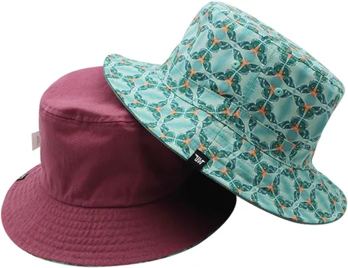Vista 9 de Fits Y'all X Victoria Weiss Artist Collection Reversible Butterfly Print Bucket Hat for Men, Women, and Unisex