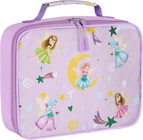 Vista 11 de Lonchera para niños, bonita bolsa de almuerzo aislada para niños, lonchera escolar impermeable, regalo para adolescentes y adultos, bolsa