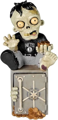 Vista 5 de FOCO NBA Unisex Resin Zombie Bank