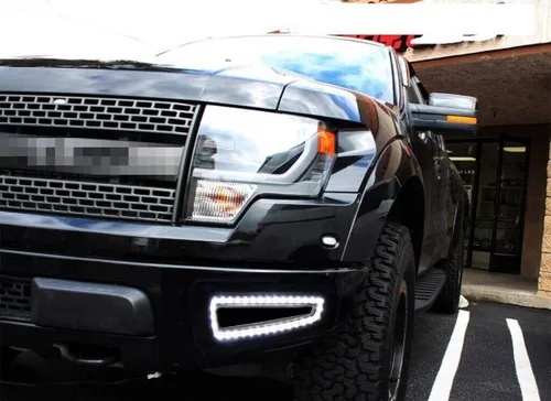 Vista 7 de Auto-Tech - Kit de 2 luces LED de circulación diurna LED DRL para Ford F150 F-150 2010-2014