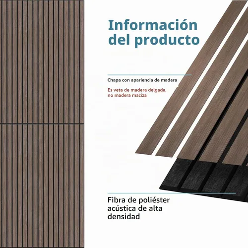 Vista 3 de UMIACOUSTICS Paquete de 6 paneles acústicos de pared, 47.2 x 23.6 pulgadas, panel de sonido decorativo para tratamiento de reverberación de eco