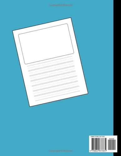 Vista 2 de Narwhal Primary Journal Grades K-2 Early Creative Story Book For Kids Writing Drawing Journal For Kids Primary Composition Notebook Handwriting