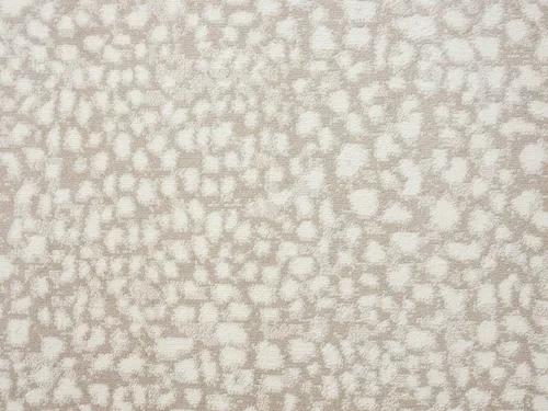 Vista 9 de Abani Alfombra de área con estampado de guepardo beige, colección Arto - Alfombra de acento contemporánea y duradera (2'2" x 8')