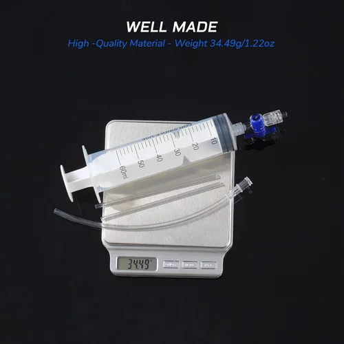 Vista 6 de Kit de inyector sellador sin cámara para Stans sin tubos, jeringa selladora de neumáticos con válvula Presta Schrader, herramienta de extracción