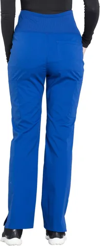 Vista 2 de Cherokee Pantalones de maternidad para mujer, ropa de trabajo profesional suave elástico WW220