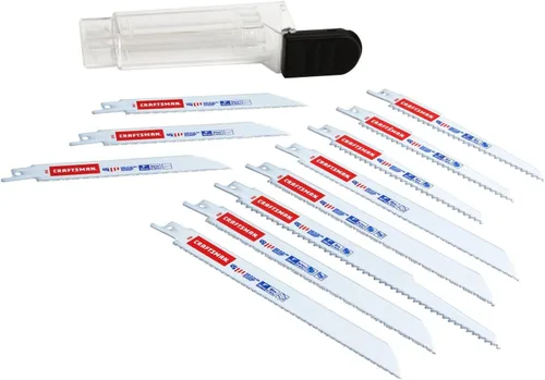 Vista 2 de CRAFTSMAN Kit de hoja de sierra recíproca de 11 piezas con estuche (2058838)