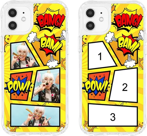 Vista 356 de Funda de teléfono personalizada para Apple iPhone 8 Plus iPhone 7 Plus, personalizada con foto, imagen, texto, imagen, diseño de imagen