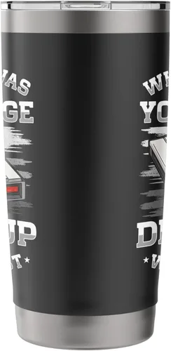 Vista 4 de 90s Nostalgia Retro 90s Dial Up Internet Vintage Stainless Steel Insulated Tumbler