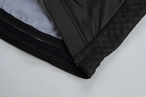 Vista 5 de Maillot de ciclismo para hombre, manga corta, para bicicleta de carretera, camiseta de bicicleta, con bolsillo con cremallera, UPF 50+, ligera