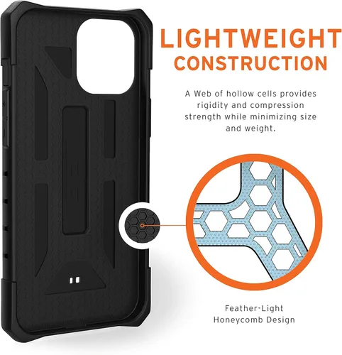 Vista 6 de URBAN ARMOR GEAR UAG Funda protectora para iPhone 12 Pro Max 5G (pantalla de 6.7 pulgadas), resistente y ligera, delgada, a prueba de golpes