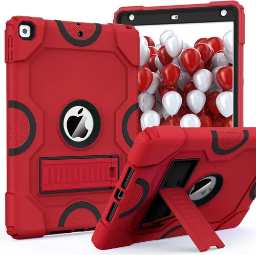 Vista 20 de ZoneFoker - Funda para iPad de 9.ª generación, funda para iPad de 8.ª y 7.ª generación, funda para iPad de 10.2 pulgadas 2021/2020/2019, funda Negro