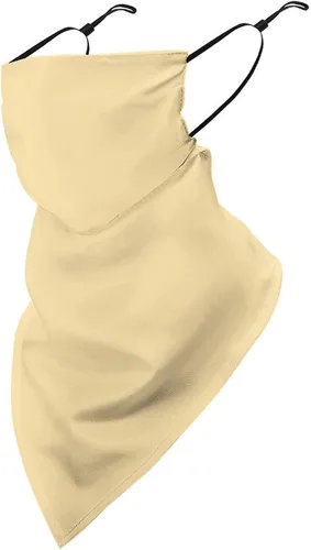 Vista 26 de Bufanda reutilizable con protección solar UV para las orejas, bandana reutilizable para la cara