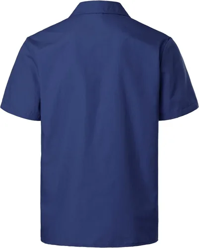 Vista 2 de VATPAVE Camisas de guayabera cubana con botones de manga corta para hombre