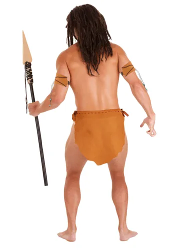 Vista 2 de Disfraz de Hombre de la Jungla para Hombre Multicolor