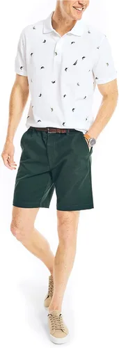 Vista 2 de Nautica Polo de cubierta con estampado de ajuste clásico para hombre