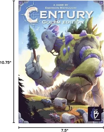 Vista 4 de Asmodee Century Golem Edition Juego de Mesa - Viaja por el Camino del Gólem en Caravania, juego de estrategia para niños y adultos, a partir de 8