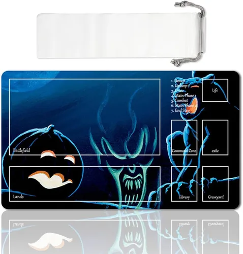 Vista 29 de Juego de mesa MTG Playmat Games Tamaño 60X35 cm CCG Compatible para TCG RPG CCG Play Mats (Ajani Steadfast-Zone)