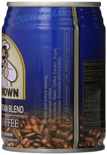 Vista 4 de Mr. Brown Café helado, Blue Mountain, 8.12 onzas (paquete de 24).