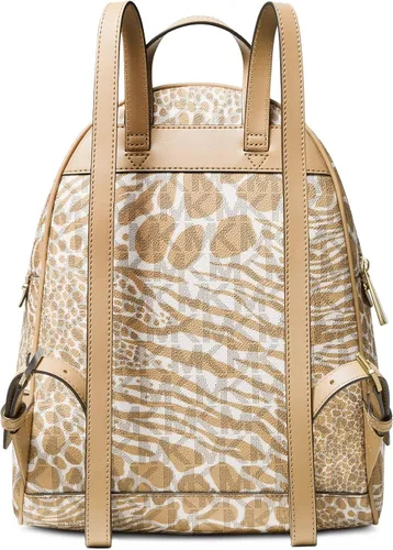 Vista 2 de Michael Kors Rhea - Mochila pequeña de cuero