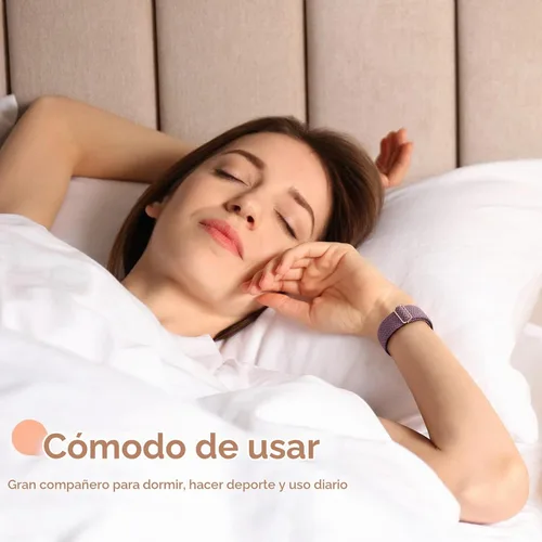 Vista 6 de ViCRiOR Paquete de 3 correas de reloj elásticas trenzadas para Amazfit GTS/GTS 2/GTS 2e/GTS 2 Mini/GTS 3/GTS 4 Mini/GTS 4/GTR Mini, correa elástica