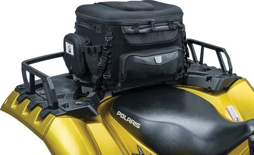Vista 8 de Kuryakyn 5288 Grand Pet Palace: Transportador portátil resistente al clima para mascotas de motocicleta/gato/perro para portaequipajes o asiento