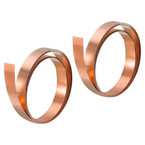Vista 21 de uxcell Rollo de hoja de cobre, placa 3,280.8 ft m x 16.4 ft m x 1.6 ft m de la hoja del metal