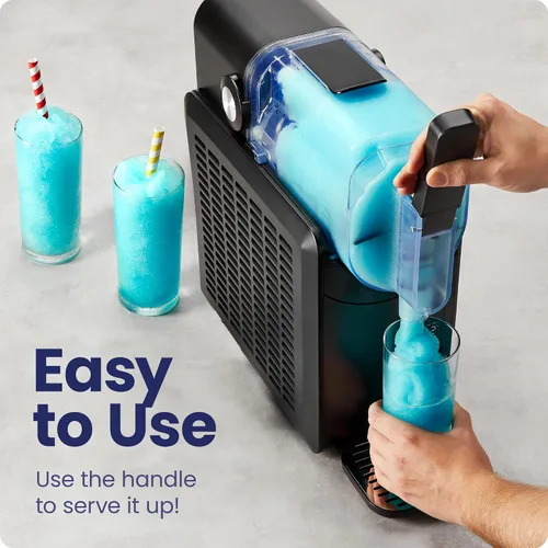 Vista 4 de Iceman Slush-Ease - Máquina de granizado para bebidas congeladas y máquina de granizado con 5 ajustes preestablecidos + opción personalizada