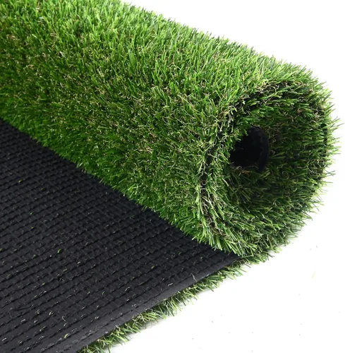 Vista 3 de Alfombra de césped artificial, 1 x 3 pies (3 pies ²) de altura del pelo de 0.787 in de altura, para interiores y exteriores, sintética, realista