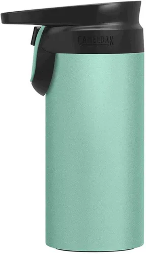 Vista 20 de CamelBak Forge Flow - Taza de viaje aislada de acero inoxidable, color negro, 16 onzas