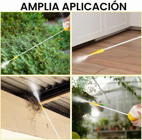 Vista 7 de Plumero de tierra de diatomeas con boquilla de extensión ajustable de 12 a 36 pulgadas, polvo de tierra de diatomeas para control de plagas
