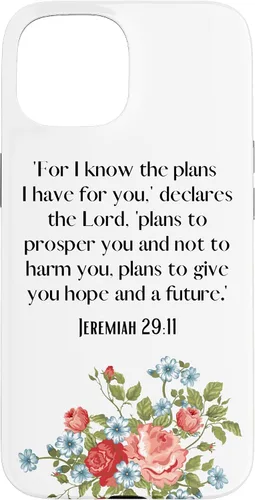 Vista 6 de Funda para iPhone 12 Pro Max I Know The Plans I Have For You Says The Lord Jeremiah 29:11