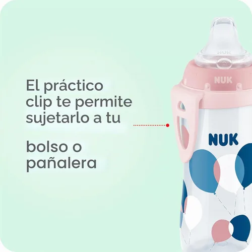 Vista 4 de NUK Taza grande Active Tritan Globos Azules
