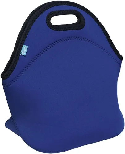 Vista 13 de Bolsa de almuerzo impermeable Ofeily para viandas con material de neopreno fino, bolsa de mamá, Negro