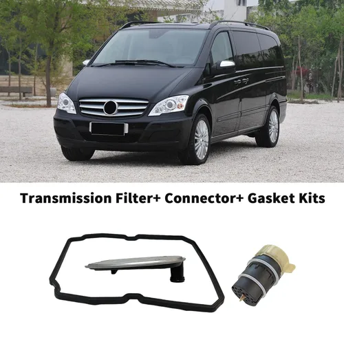 Vista 10 de Filtro de Aceite de Transmisión Automática + Junta del Cárter de Aceite + Adaptador de Tapón Para Mercedes Benz 722.6 Para Chrysler Para Dodge Para