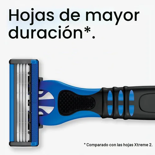 Vista 3 de Schick Xtreme 4 Outlast - Maquinillas de afeitar desechables de 4 hojas