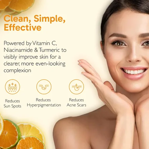 Vista 3 de Qaana - Suero facial súper vitamina C para pieles maduras: fórmula hidratante antienvejecimiento 7 en uno con vitamina C, ácido hialurónico