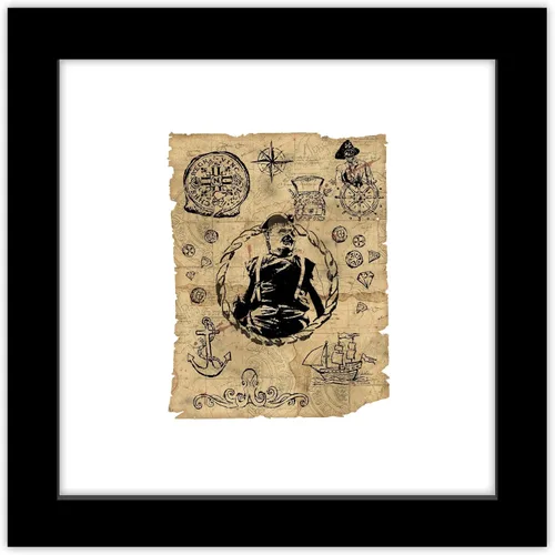 Vista 9 de Trends International Gallery Pops The Goonies - Póster de pared de mapa del tesoro, 12.00 x 12.00 pulgadas, versión sin marco